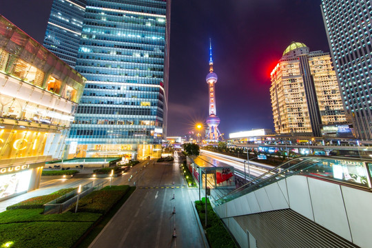 陆家嘴夜景