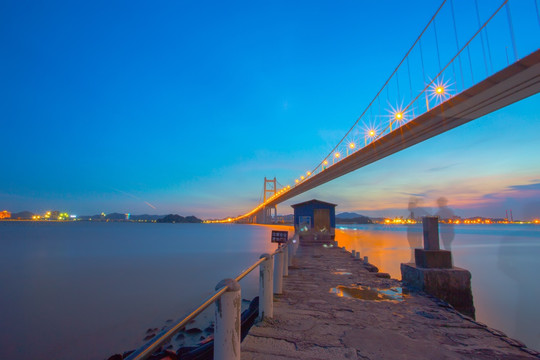 虎门大桥夜景