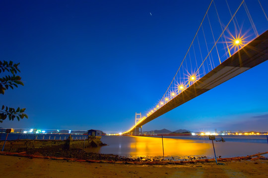 虎门大桥夜景