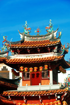 传统中式寺庙建筑