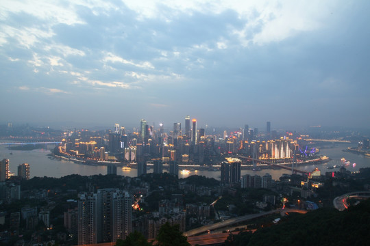 重庆都市夜景