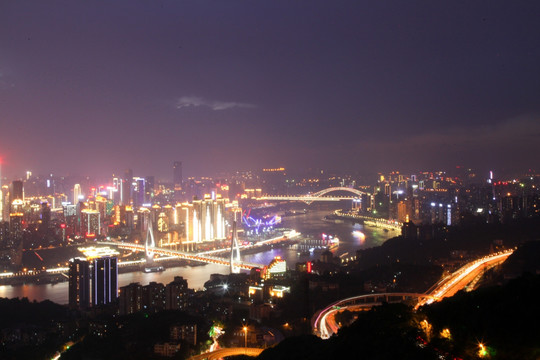 重庆都市夜景