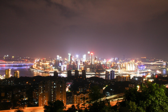 重庆都市夜景