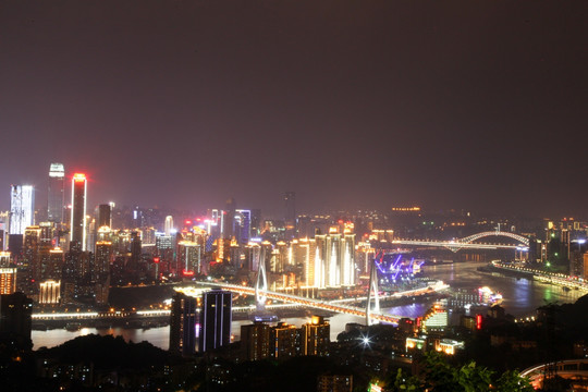 重庆都市夜景