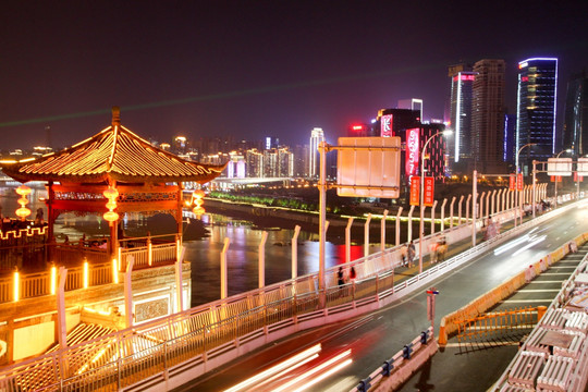 重庆都市夜景