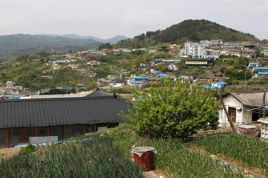 韩国海边小村