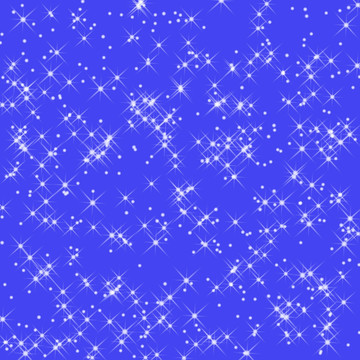 星空 折紙印花素材
