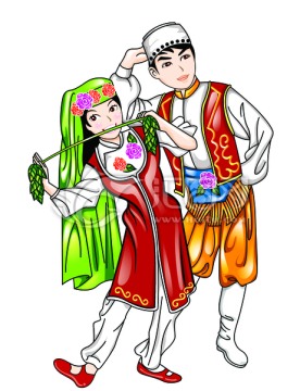 新疆少數民族人物塑造