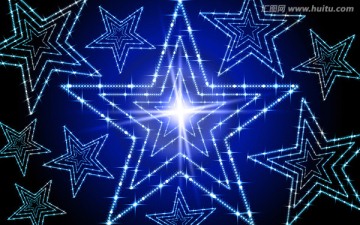 藍色星星
