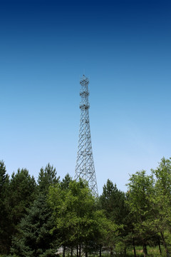 供电 高压线 电塔 高架网