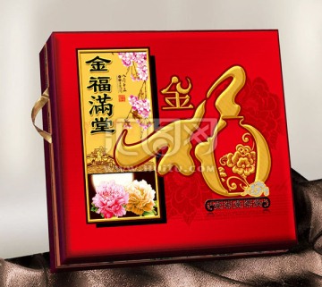 月餅盒 金福滿堂