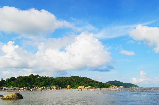 海边海滩风光