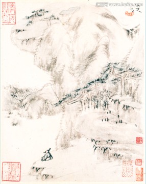 山水古画