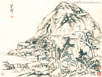 水墨畫工筆畫