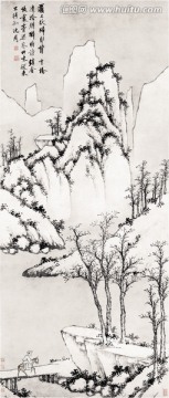 明 沈周 灞橋風(fēng)雪圖