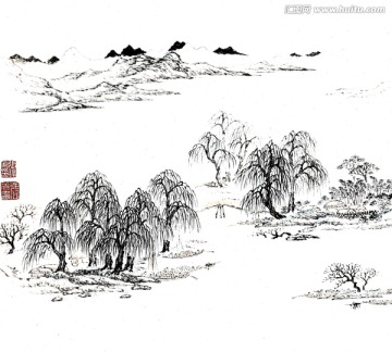 張復(fù) 瀟湘八景圖