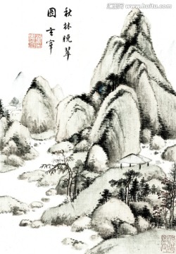 屏風(fēng)畫玄關(guān)畫