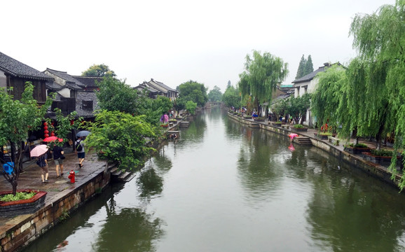 西塘雨景