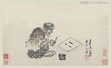 高清国画 人物国画（合层）