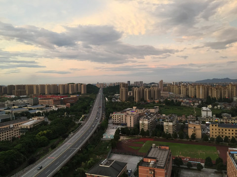 杭州余杭中泰全景