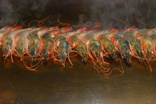 煎海虾（海虾是这样煎成的3）
