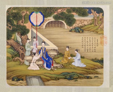 传世名画 国画人物（合层）