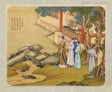 传世名画 国画人物（合层）