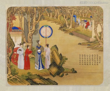 传世名画 国画人物（合层）