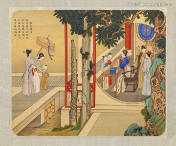 传世名画 国画人物（合层）