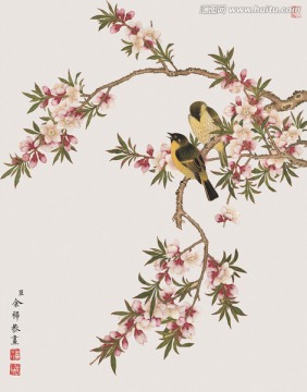 歷代名畫 花鳥國畫（未分層）