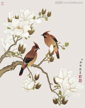 歷代名畫 花鳥(niǎo)國(guó)畫（未分層）