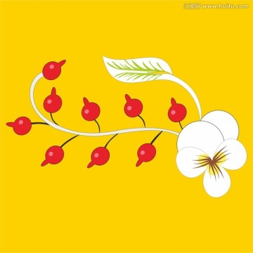 花卉底紋素材