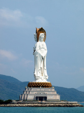 三亚南山寺观音像