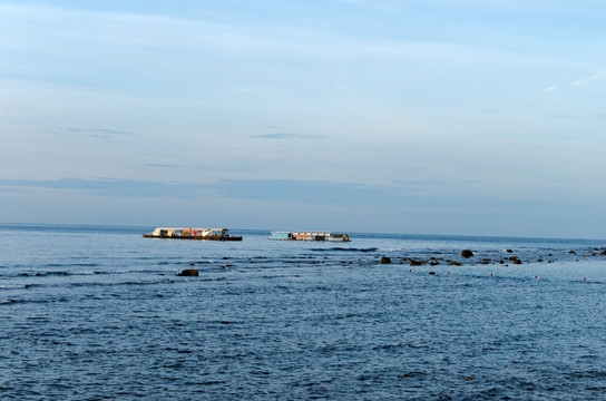 大海晨曦