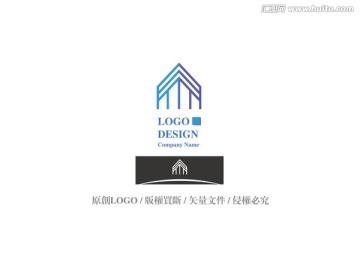 标志logo 建筑 坚固