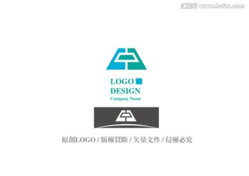 標(biāo)志logo 梯形 字母E交互