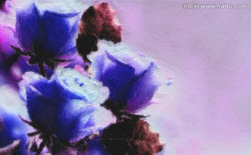 花卉裝飾畫