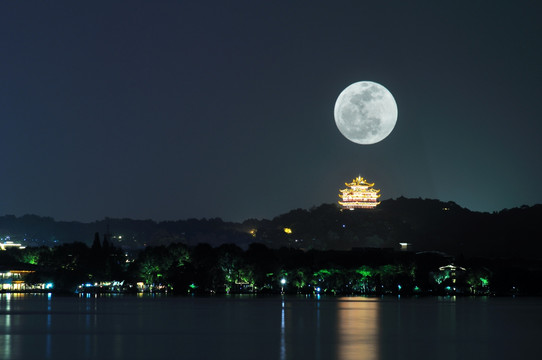 杭州西湖风光