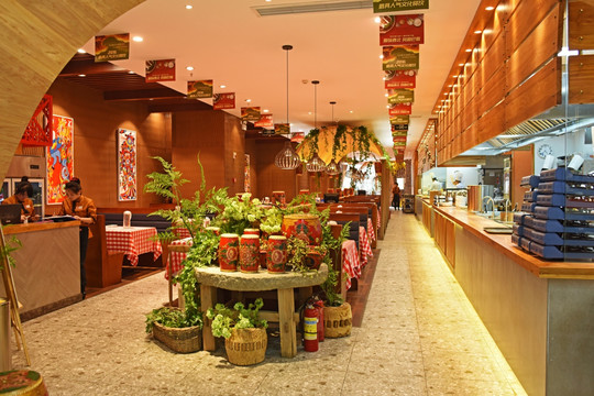 东北菜餐厅设计