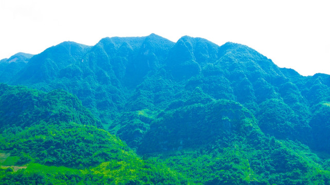 崇山峻岭 青山