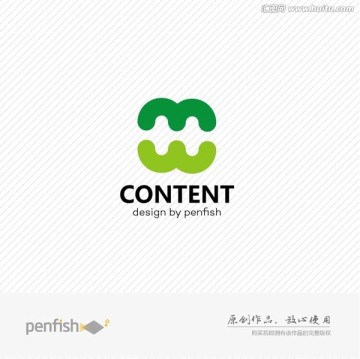 字母mw組合logo