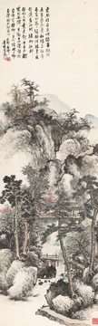 高清國畫 山水國畫（合層）