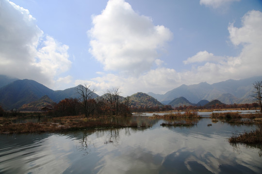 湖泊池塘 旅游