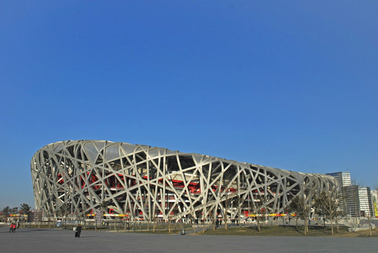 北京鸟巢 建筑外景