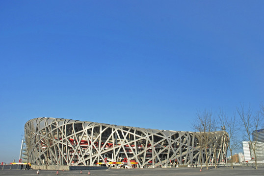 北京鸟巢 建筑外景