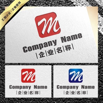 M字母LOGO設(shè)計