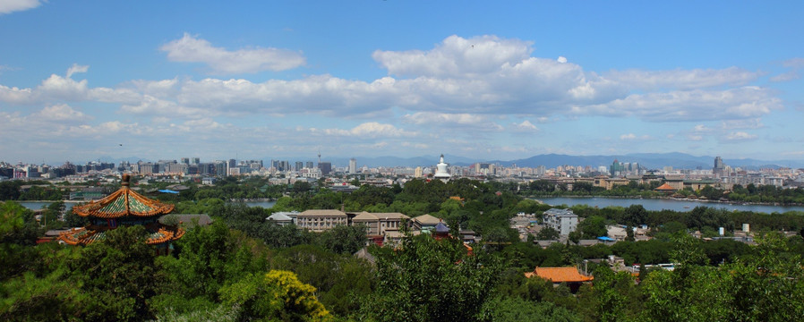 北京城市全景