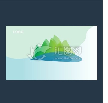 風景背景 宣傳設(shè)計