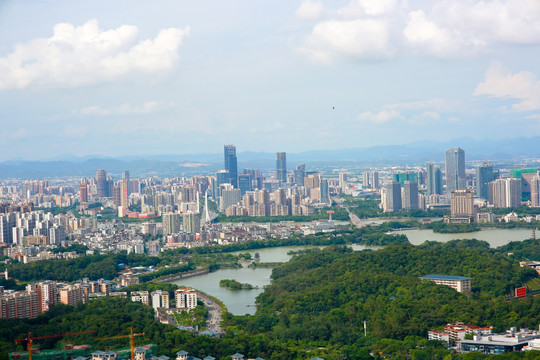 惠州西湖全景