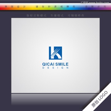 公司標志 K字母